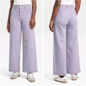 Universal Thread Women's Light Purple Wide-Leg Jeans